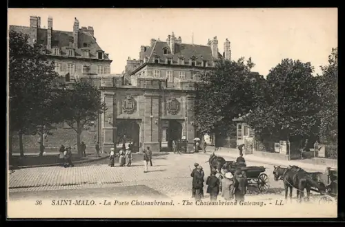 AK Saint-Malo, La Porte Châteaubriand