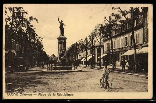 AK Cosne /Nièvre, Place de la République