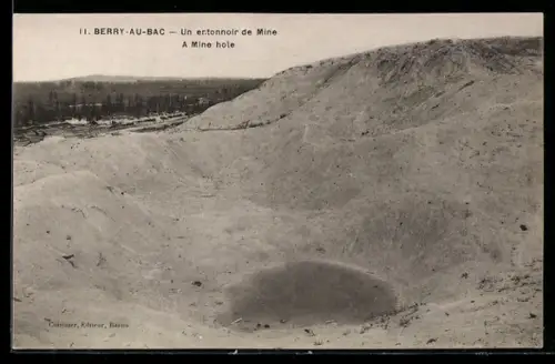 AK Berry-au-Bac, Un entonnoir de Mine