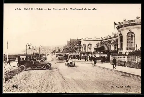 AK Deauville, Le Casino et le Boulevard de la Mer