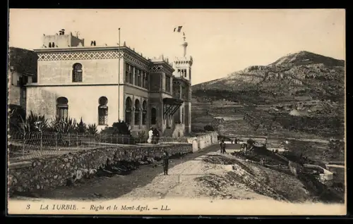 AK La Turbie, Righi et le Mont-Agel