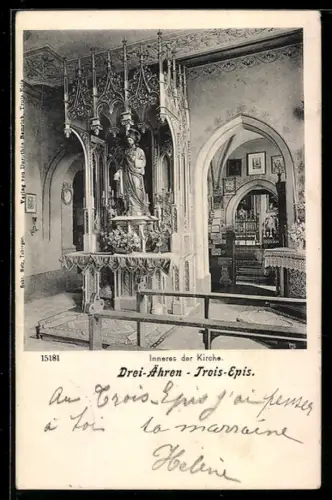 AK Drei-Ahren, Inneres der Kirche