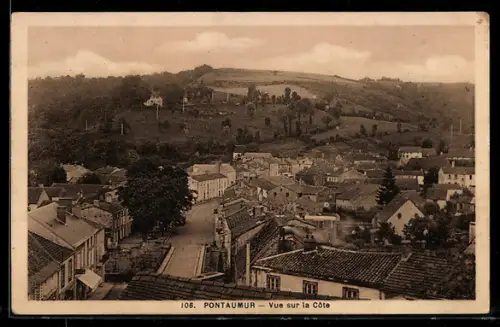 AK Pontaumur, Vue sur la Côte