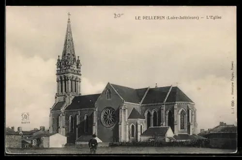 AK Le Pellerin /Loire-Inférieure, LEglise