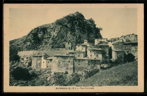 AK Auvare /A.-M., Vue Générale