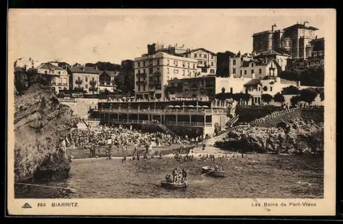 AK Biarritz, Les Bains du Port-Vieux