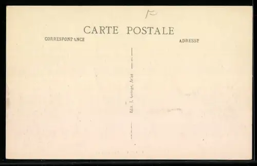 AK Arles, Vue générale