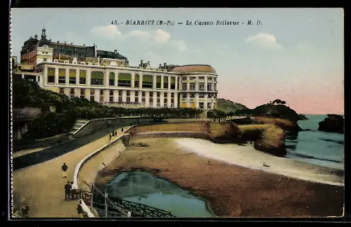 AK Biarritz /B.-P., Le Casino Bellevue