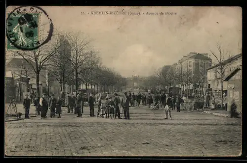 AK Kremlin-Bicêtre /Seine, Avenue de Bicêtre
