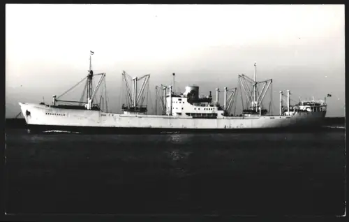 Fotografie Schwedisches Braheholm von 1951 in Fahrt vor der Küste