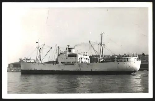 Fotografie Schwedisches Frachtschiff Ivan Gorthon aus Helsingborg in Heckansicht