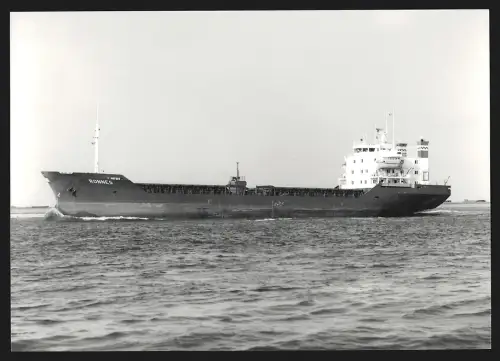 Fotografie Frachtschiff Ronnes, Schüttgutfrachter in Fahrt