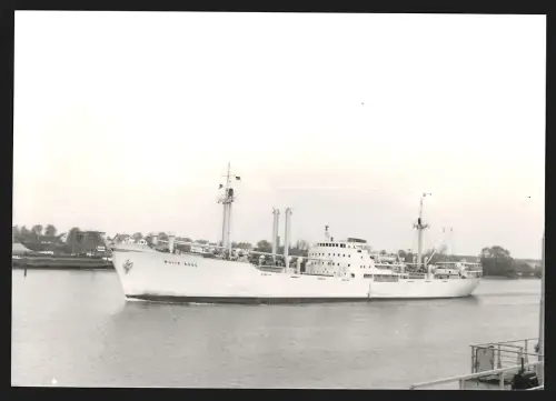 Fotografie Frachtschiff White Rose im Nord-Ostsee-Kanal