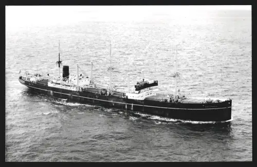 Fotografie Frachtschiff Marie Bakke auf See