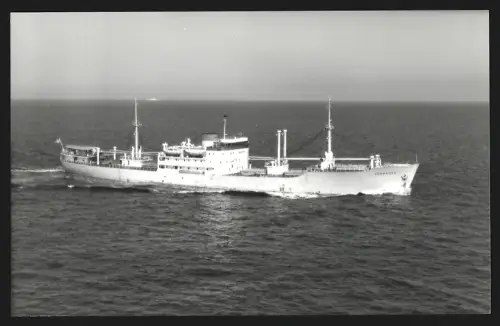 Fotografie Frachtschiff Lommaren auf hoher See