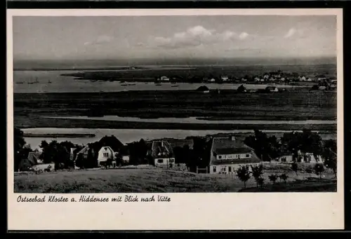 AK Kloster a. Hiddensee, Blick nach Vitte