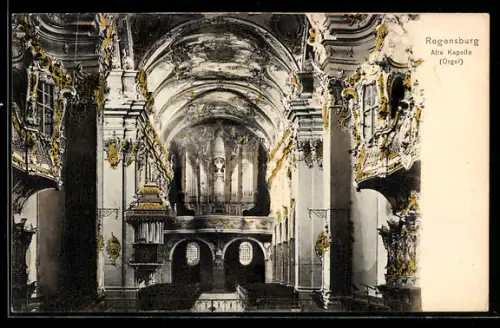 AK Regensburg, Alte Kapelle, Orgel