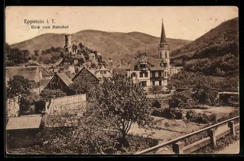 AK Eppstein i. T., Blick vom Bahnhof