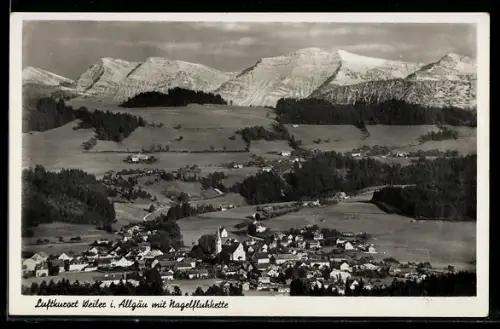 AK Weiler i. Allgäu, Nagelfluhkette