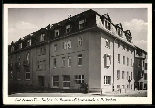 AK Bad Soden i. Ts., Kurheim des Bergmann-Erholungswerks e. V. Bochum