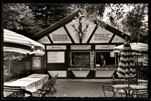 AK Königstein i. Taunus, Klostergut Rettershof, Kaffee zum fröhlichen Landmann