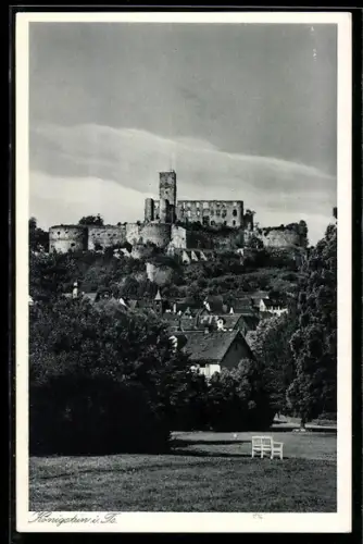AK Königstein i. Ts., Burgruine