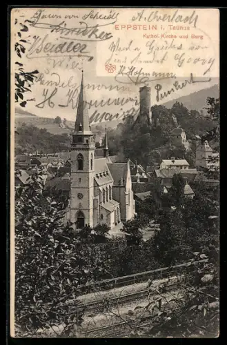 AK Eppstein i. Taunus, Katholische Kirche, Burg