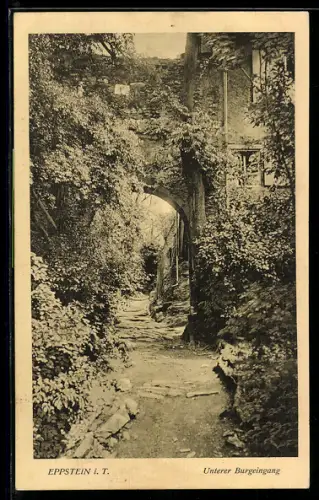 AK Eppstein i. T., Unterer Burgeingang