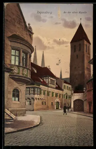 AK Regensburg, An der alten Kapelle