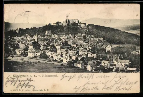 AK Königstein i. T., Hildatempel
