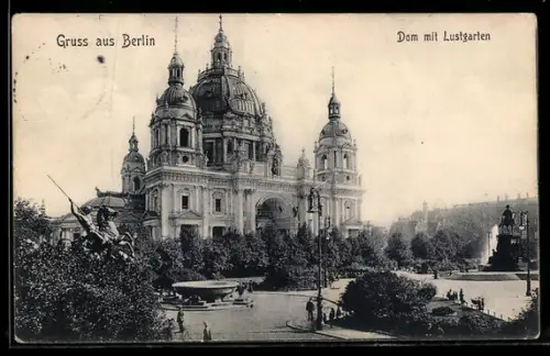 AK Berlin, Dom mit Lustgarten