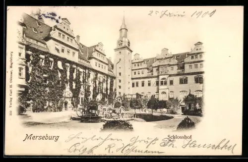 AK Merseburg, Schlosshof