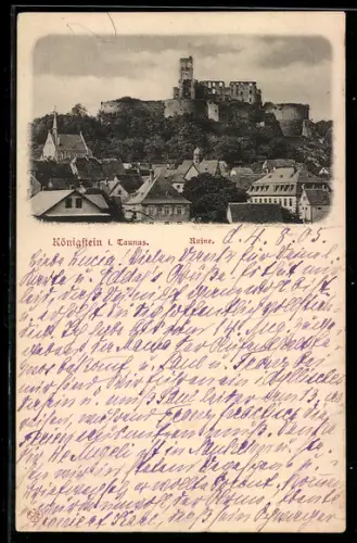 AK Königstein i. Taunus, Ruine