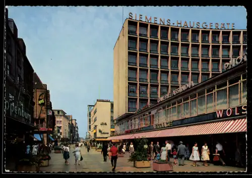 AK Essen, Kettwiger Strasse, Kettwiger-Tor-Haus