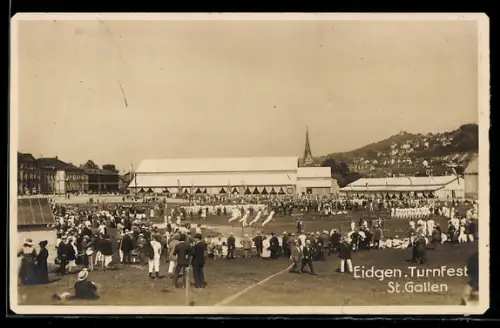 AK St. Gallen, Eidgen. Turnfest, Festplatz