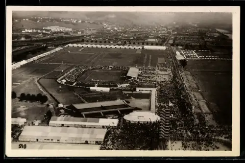 AK Stuttgart, 15. Deutsches Turnfest 1933, Festplatz, Fliegeraufnahme