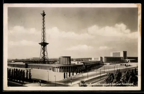 AK Berlin, ICC-Ausstellungsgelände und Funkturm