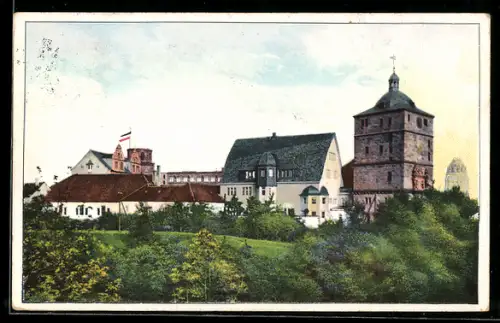 AK Leipzig, Weltausstellung für Buchgewerbe u. Grafik 1914, Alt-Heidelberg