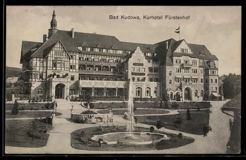 AK Bad Kudowa, Kurhotel Fürstenhof