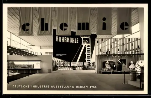 AK Berlin, Deutsche Industrie-Ausstellung 1956, Chemie
