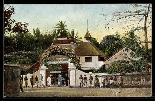 AK Erukadtantscheri, Ost-Indien, vor der Industrieschule