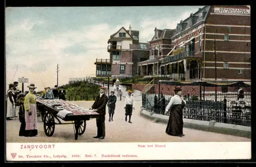 AK Zandvoort, Naar het Strand