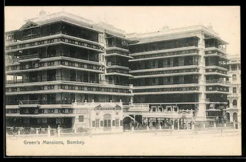 AK Bombay, Green`s Mansions
