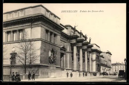 AK Brüssel / Bruxelles, Palais des Beaux-Arts