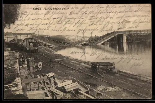 AK Namur, Pont du Chemin de fer