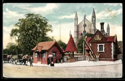 AK Tottenham, Holy Trinity Church, Pump and Fire Station