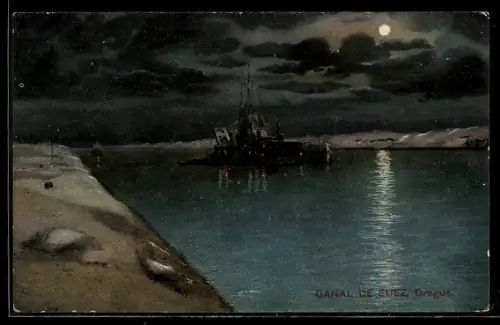 AK Canal de Suez, Drague