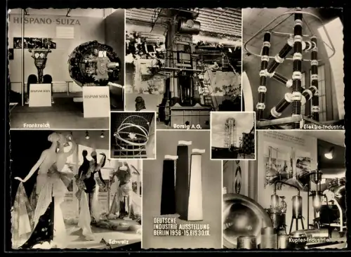 AK Berlin, Deutsche Industrie-Ausstellung 1956, Kupfer-Industrie, Borsig AG