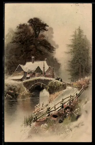 Künstler-AK Meissner & Buch (M&B) Nr. 1276: Ortspanorama