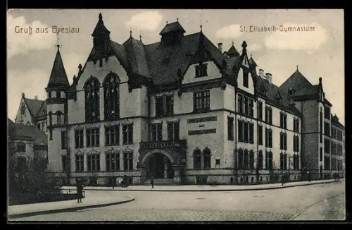AK Breslau, St. Elisabeth-Gymnasium